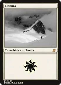 Example card: Llanura